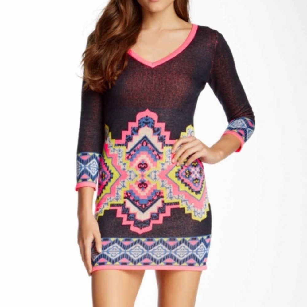 Anthro Flying Tomato sweater dress